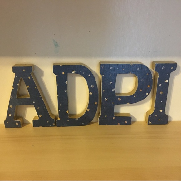 3 3/4 ADPI letters - Picture 1 of 1